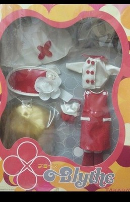 Blythe Cosmo Afternoon Dress Set with Wig Doll clothes Takara BLA-01 Boxed Japan