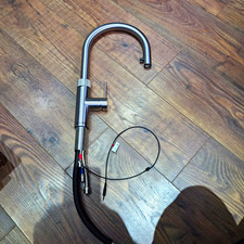 Quooker Flex Stainless Steel Boiling Water Single Lever High Kitchen TAP ONLY