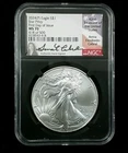 2024(P) EAGLE S$1 STAR PRIVY NGC MS 70 FDOI ANNA CABRAL SIGNED 7513