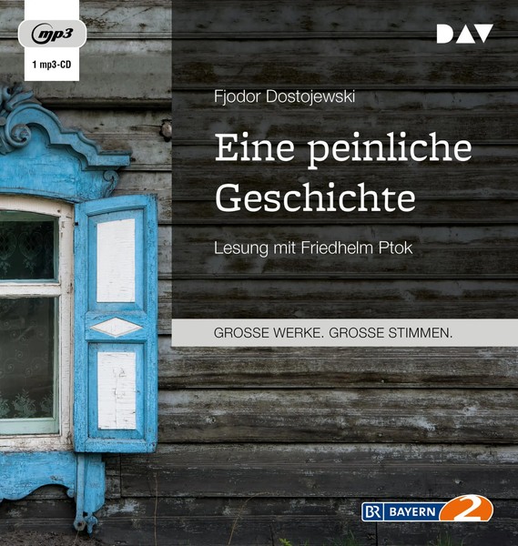 Eine Peinliche Geschichte | Lesung Mit Friedhelm Ptok (1 Mp3-Cd) | Dostojewski-image