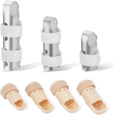 Finger Splint, 7 Pack Finger Brace for Knuckle Immobilization  Comfortable and