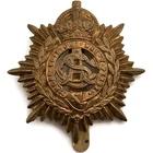 Original WW1 Army Service Corps ASC Cap Badge - Genuine WWI British Army