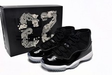 Nike Air Jordan 11 Retro Space Jam Black Whit...