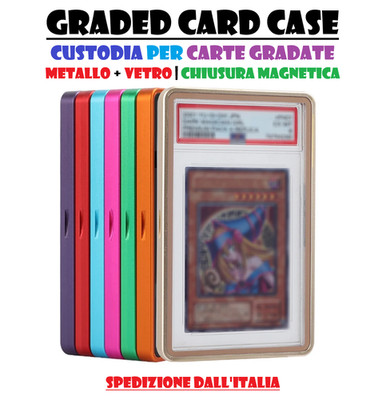 GRADED CARD CASE | MAGNETISCHE HÜLLE METALL GRADKARTEN | PSA CGC GRAAD BGS