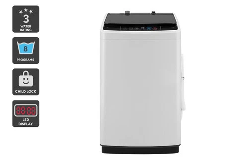 Kogan 6kg Top Load Washing Machine (White), Washing Machines, Appliances
