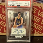 Panini 2023-24 Prizm Deca Trayce Jackson-Davis RC Auto DS-TJD PSA 10