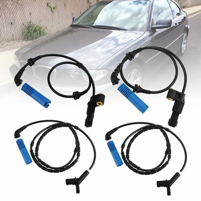 4 ABS Wheel Speed Sensor Front Rear Left+Right für BMW 325CI 325I 330CI 330I M3 