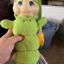 HASBRO GLO WORM ORIGINAL 1982 VINTAGE - 13  Plush Toy - not tested