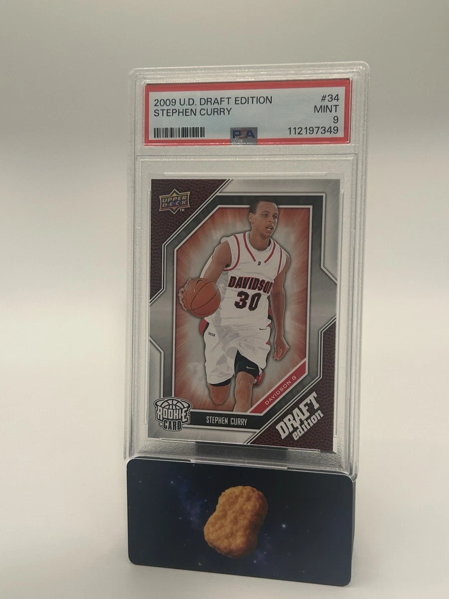 Upper Deck Stephen Curry 9 Grade Basketball Sports Trading Cards