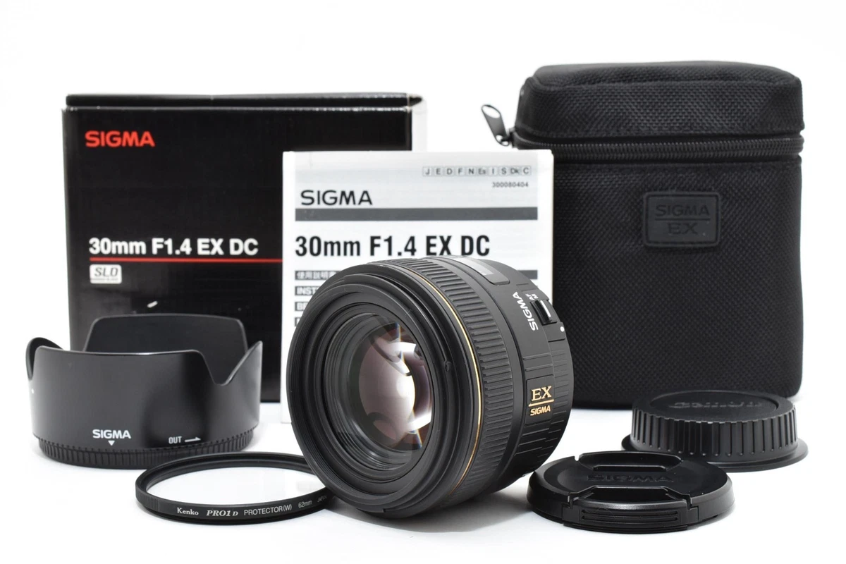 Sigma EX 30mm f/1.4 Camera Lenses for sale | eBay