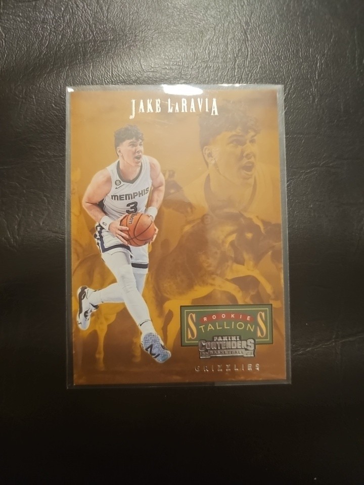 Jake LaRavia #24 2022 Panini Chronicles Draft Picks Basketball Contenders Optic College Ticket