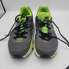 Nike HOMBRE Air Icarus Flywire 527203-003 Gris Verde Zapatos para Correr Tenis 10