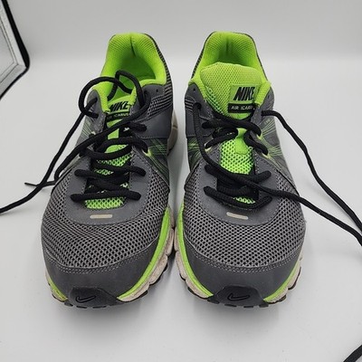 Nike MEN'S Air Icarus Flywire 527203-003 Gray Green Running Shoes Sneakers 10