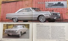 1966 Plymouth Satellite Hemi 6 Page Article Belvedere 1966 Plymouth Satellite Hemi 6 Page Article Belvedere