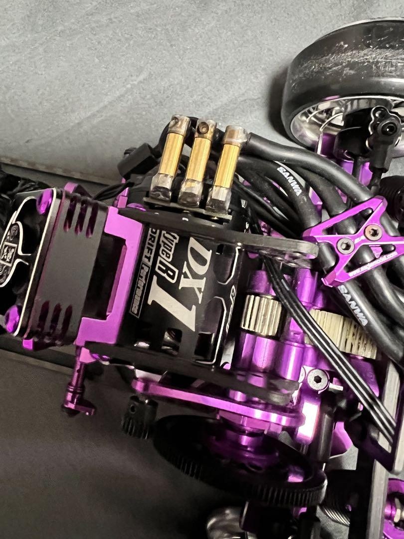MC-1 ReveD コンバージョン　パープル ドリフトシャーシ Mc-1 Reved Conversion Purple Drift Chassis | eBay