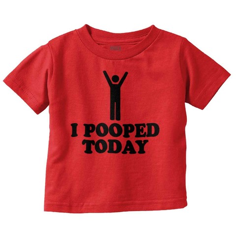 T-Shirt I Pooped Today lustig sarkastisch Erwachsene Humor Jungen Kleinkind Kinder Jugend - Bild 12 von 12