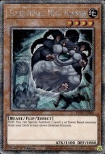 Super-Nimble Mega Hamster RA02-EN004 Platinum Secret Rare 1st Edition YuGiOh!
