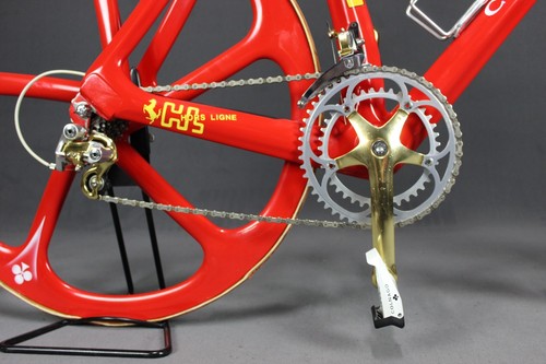NOS Ernesto Colnago C35 Ferrari Campagnolo C Record Oro 35th Anniversary Cobalto - Picture 10 of 12