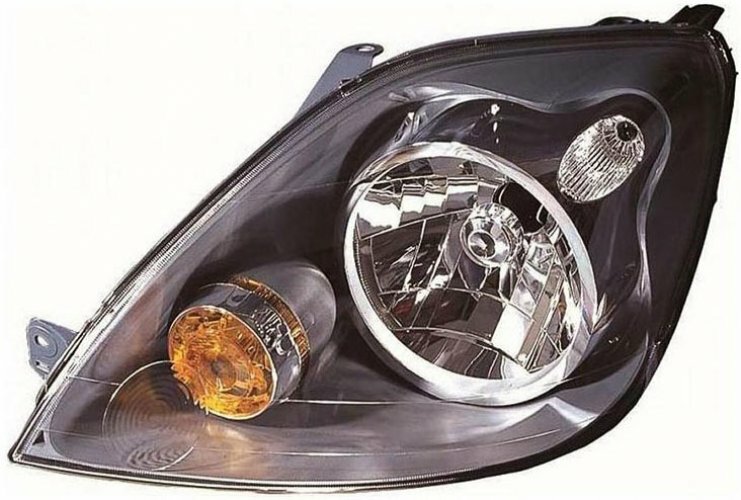 Phare avant gauche Ford Fiesta 2006-2008 en polycarbonate premium