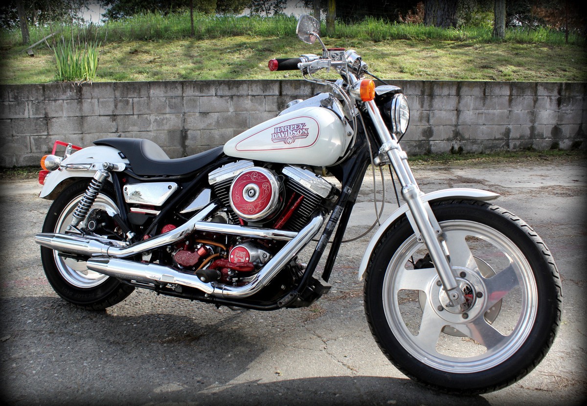 Harley Evolution motor cylinders barrels + pistons FXR Evo FXRP