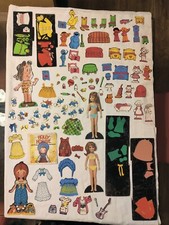 Replacement pieces Colorforms Crissy Lulu Smurfs Sesame St Doll House Family