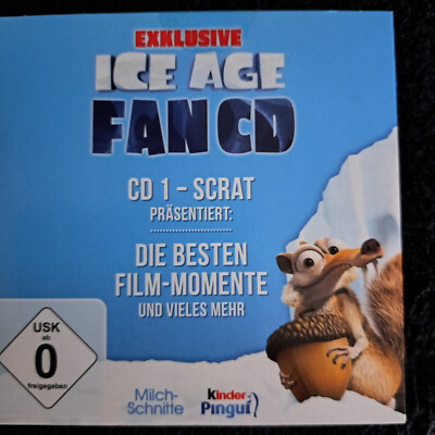 ICE AGE FAN CD 1 - Scrat - Die besten Film-Momente vieles mehr Neu 2012 XP Win 7