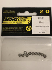 Mitoos M381 10 x Hex Nuts M2.5 DIN 439 New