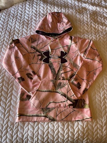 Veste polaire Realtree rose camouflage quart zip femme grand