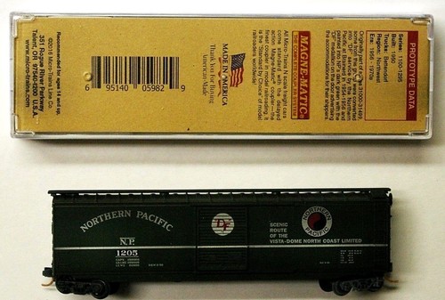 Microtrenes MTL 03144250 Northern Pacific NP 1205 FW desgastados de fábrica   | Zustand: New
