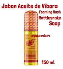 Jabon De Aceite de Vibora de cascabel FOAMING WASH 150ml Helps skin imperfection