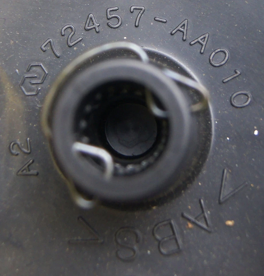 Toyota Solara 1999-2003 asiento del conductor perilla de ajuste manual gris 72457AA010B2 Foto 3 de 4