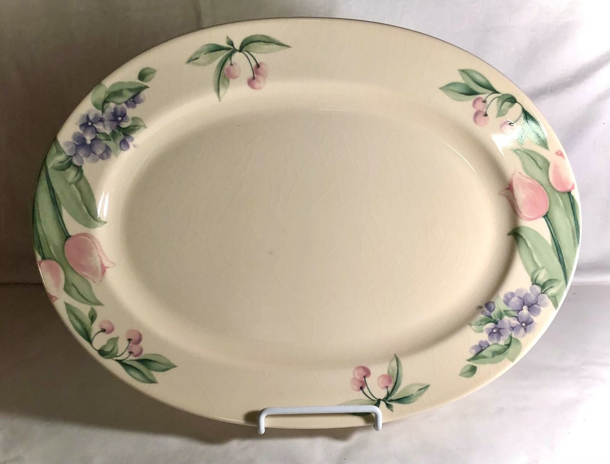 Oval Platter Pfaltzgraff Serving Platter Heirloom 14