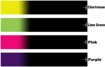 White Water Archery Black Fade Solid 2 Arrow Wraps 15 Pc Pack Many Color Options