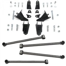 Jp Wrangler 1987-96 Adjustable Triangulated Four 4-link Suspension Kit 4x4 Suv
