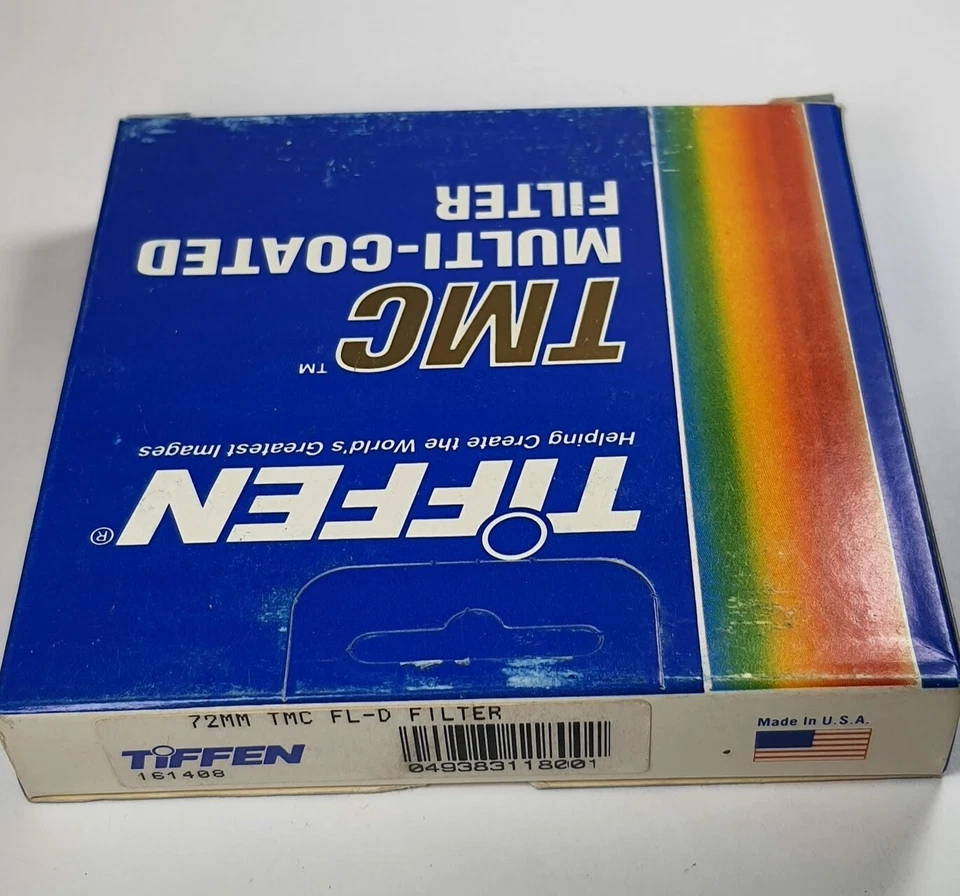 Tiffen 72mm FL-D Multi Coated Glass Lens Filter 72 mm Fluorescent FLD FL-Day USA - Image 3 of 4