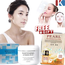 Whitening Cream 100g + Pearl Facial Mask Sheet / New Best Lightening Cream 