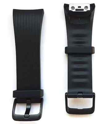 Samsung R365 Gear Fit2 Pro Armband einteilig / Dornverschluss Seite schwarz