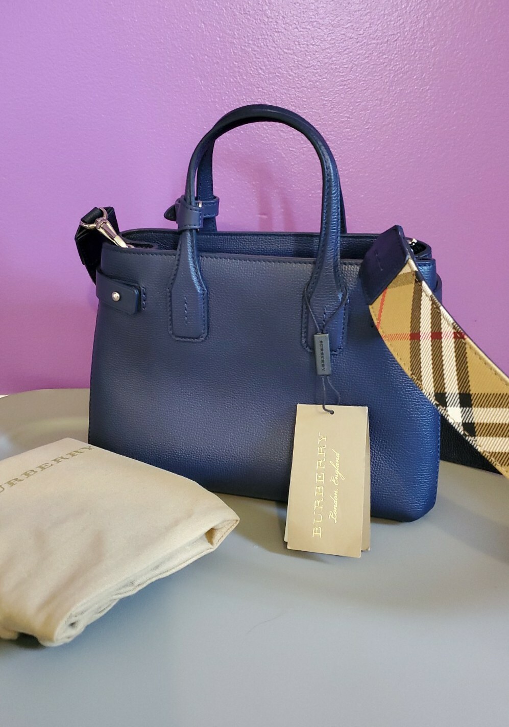 burberry banner handbag