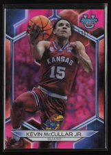 Kevin McCullar Jr 2023-24 Bowman Best University #35 Pink Lava Refractor /100