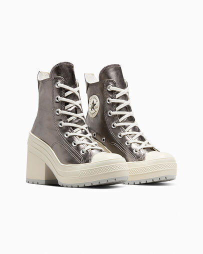 Converse Chuck 70 De Luxe Heel Metallic Hi Platform, A09896C Converse Chuck 70 De Luxe Heel Metallic Hi Platform, A09896C