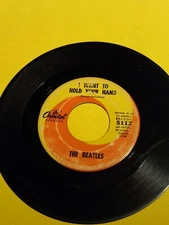 The Beatles I Wanna Hold Your Hand I Saw Her Standing There.45 1963 1st pressing