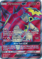 Pokemon Sun & Moon Guardians Rising: Turtonator GX 131/145 Full Art Ultra Rare