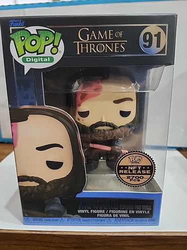 Funko POP! Digital #91 Game of Thrones Hound Beyond the Wall - Legendary LE 2700