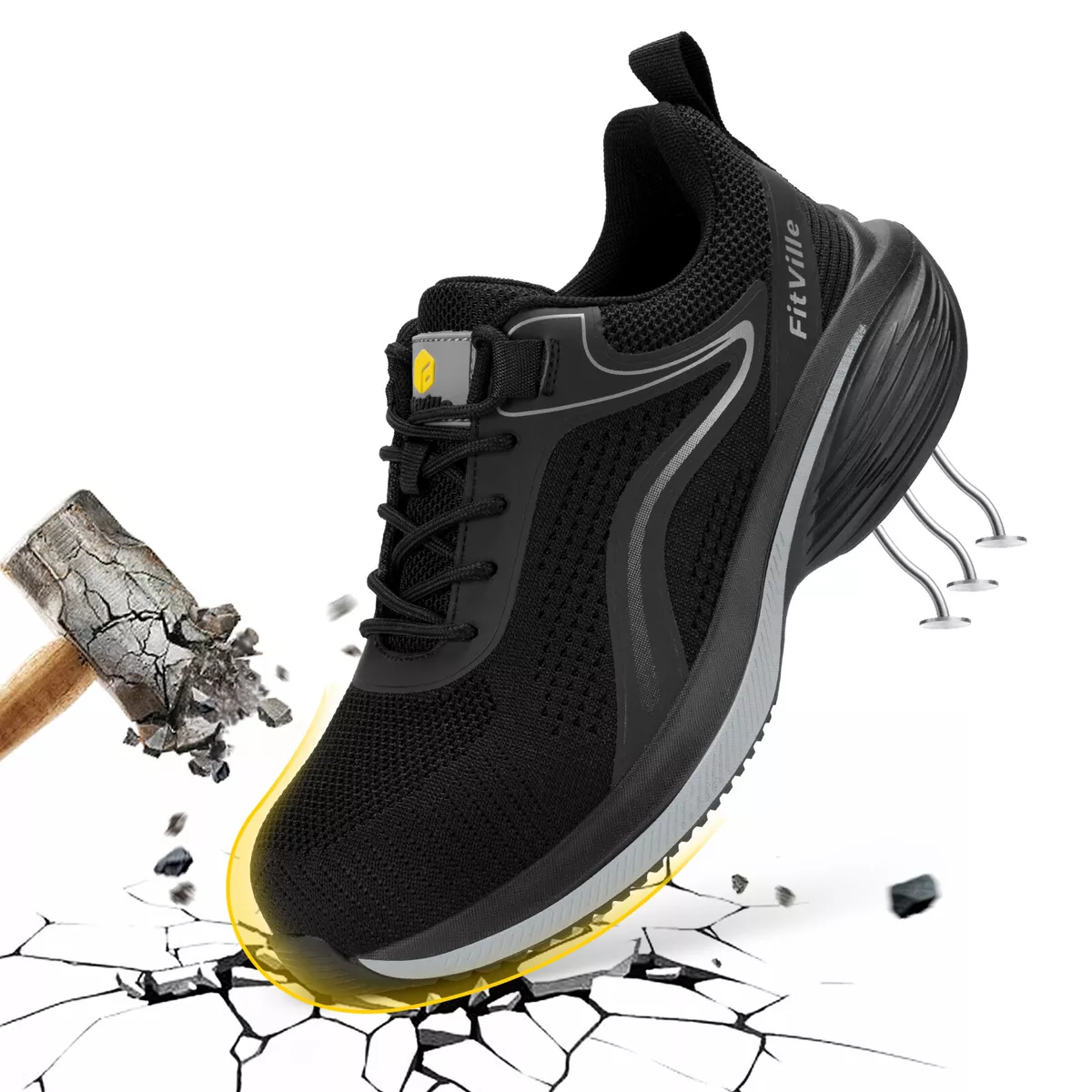 Nike composite top toe sneakers