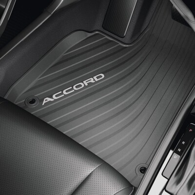 2023-2026 Honda Accord Black All Season Floor Mats OEM! NEW! 08P17