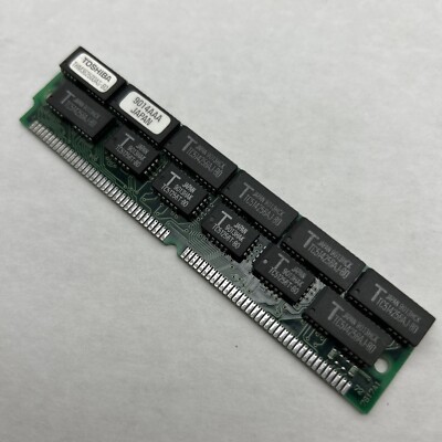32MB Memoria RAM FPM Parity 60ns 72 Pin SIMM 5V Per PC Vintage – 24 Chip Dorati