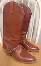 Excellent Vintage Womens Dingo Western Cowboy Boots / USA MADE Sz 7.5