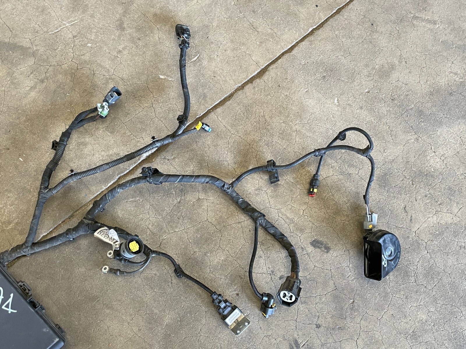 2014-2017 Maserati Quattroporte GTS Right Headlight Lamp Wiring Harness 1574 OEM
