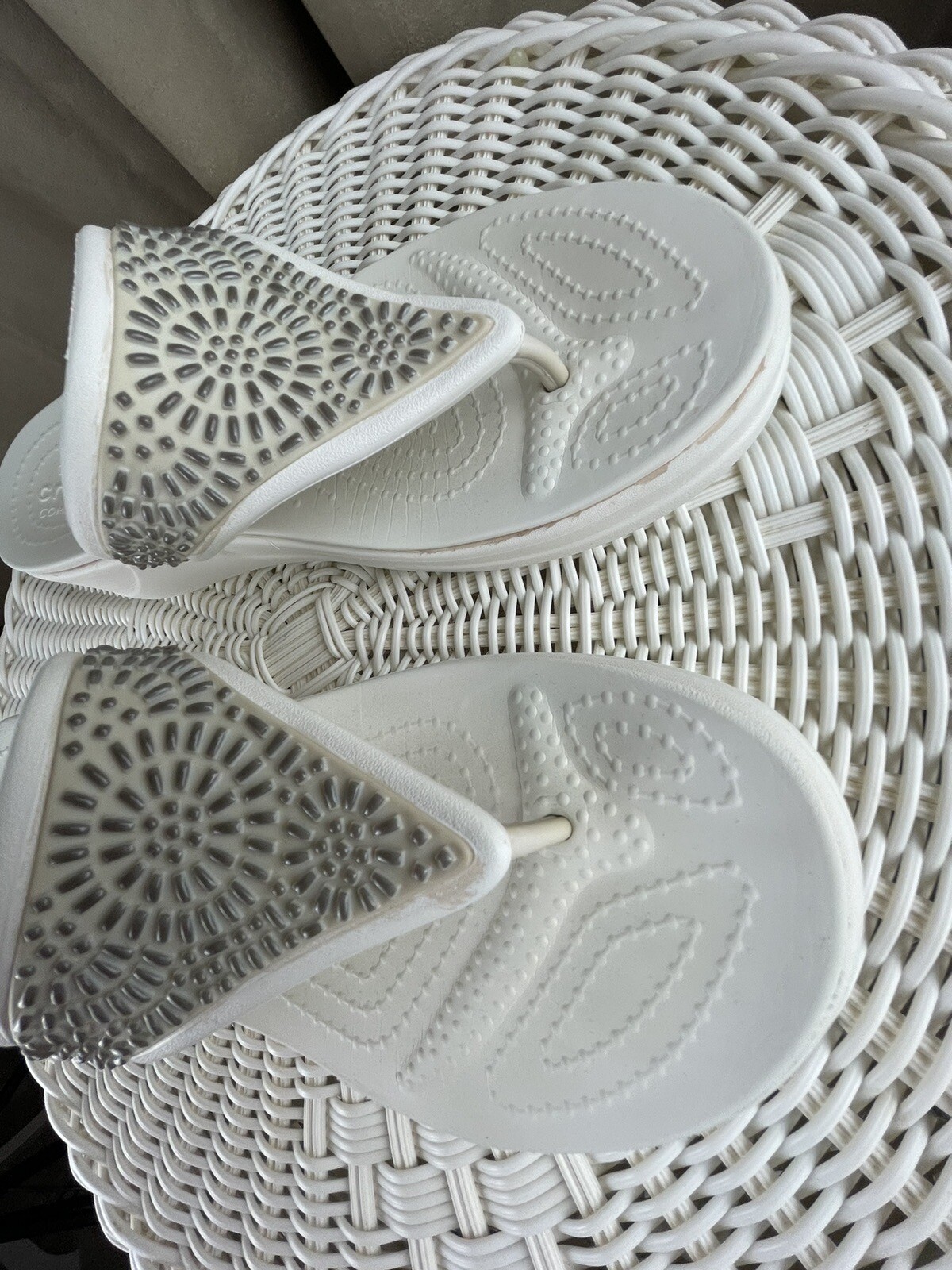 diamante flip flop sandals