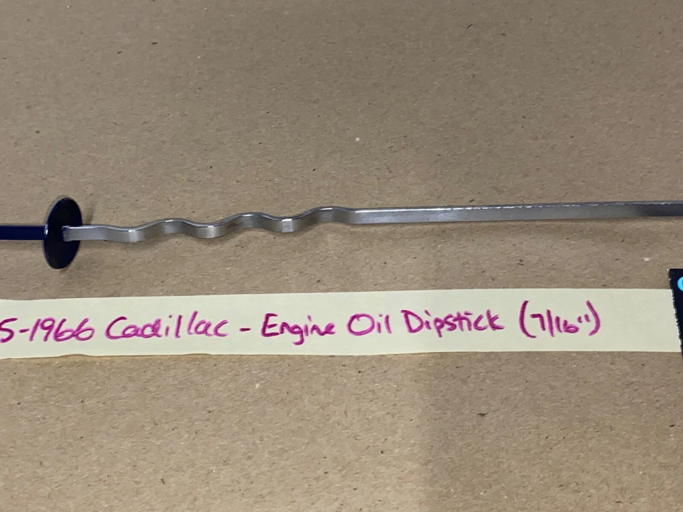 OEM 1965-1966 CADILLAC DEVILLE 429 Motor Indicador de nivel de aceite Varilla de medición 7/16" Foto 4 de 4